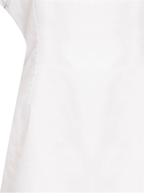 White stretch-cotton denim dress Isabel Marant | RO0388FAB1H10I20WH